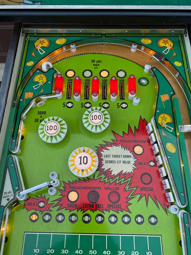 1976 Bally Quarterback (SOLD) | Pinball Resurrection
