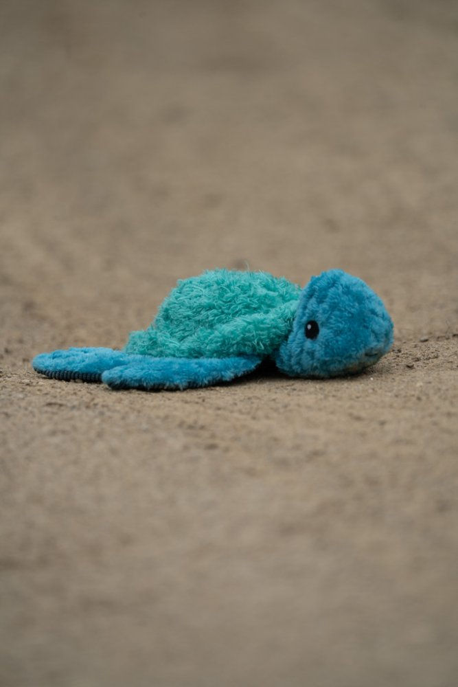 Thumbnail: LITTLE PETFACE TALULAH TURTLE PLUSH DOG TOY