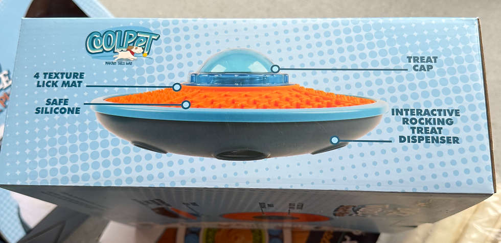 Thumbnail: Coolpet Frisbee Treat Dispenser