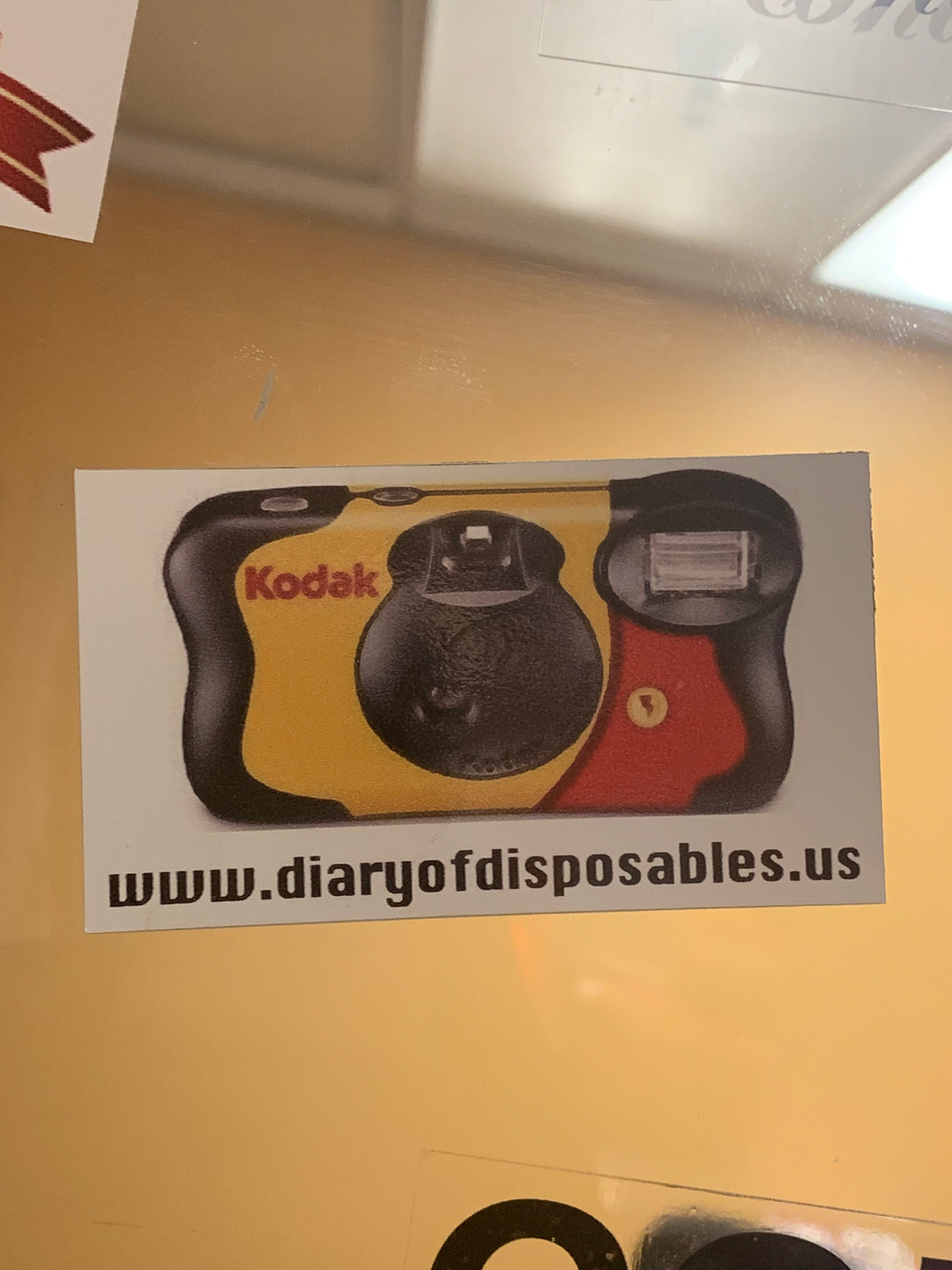 Custom rectangle stickers printed on permanent vinyl with glossy