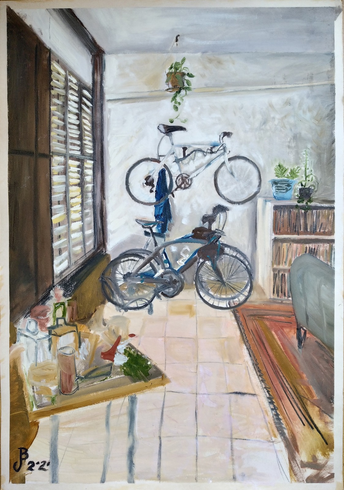 Interior with Bicycles