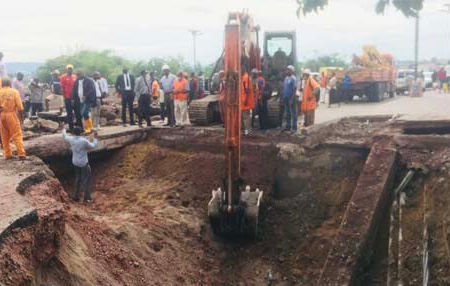 Kinshasa - fracassement du pont N'djili : la réaction chaude de l’office de route