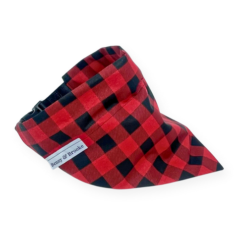 Red Black Buffalo Plaid Benny Brooke