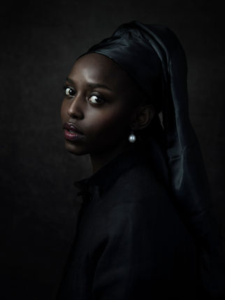 Reimagined Girl With a Pearl Earring