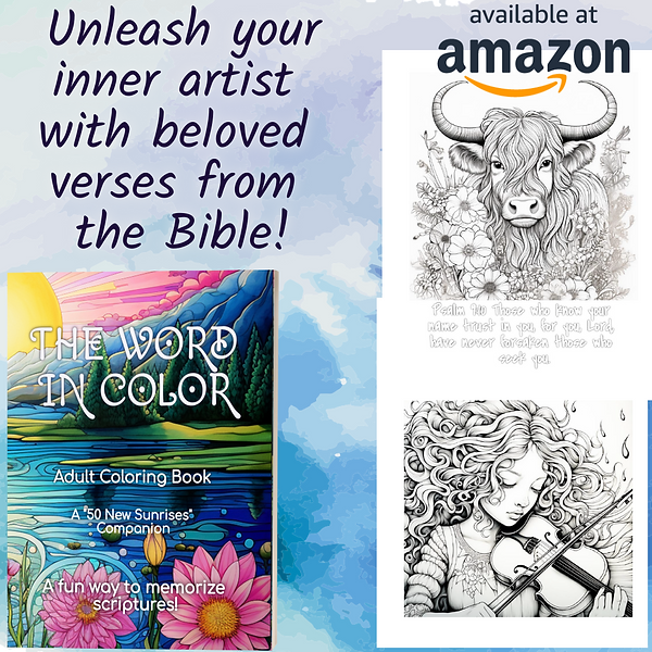 The Word In Color Coloring Book