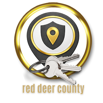 RED DEER COUNTY HomeWatch service area showing properties monitored and protected in Centr