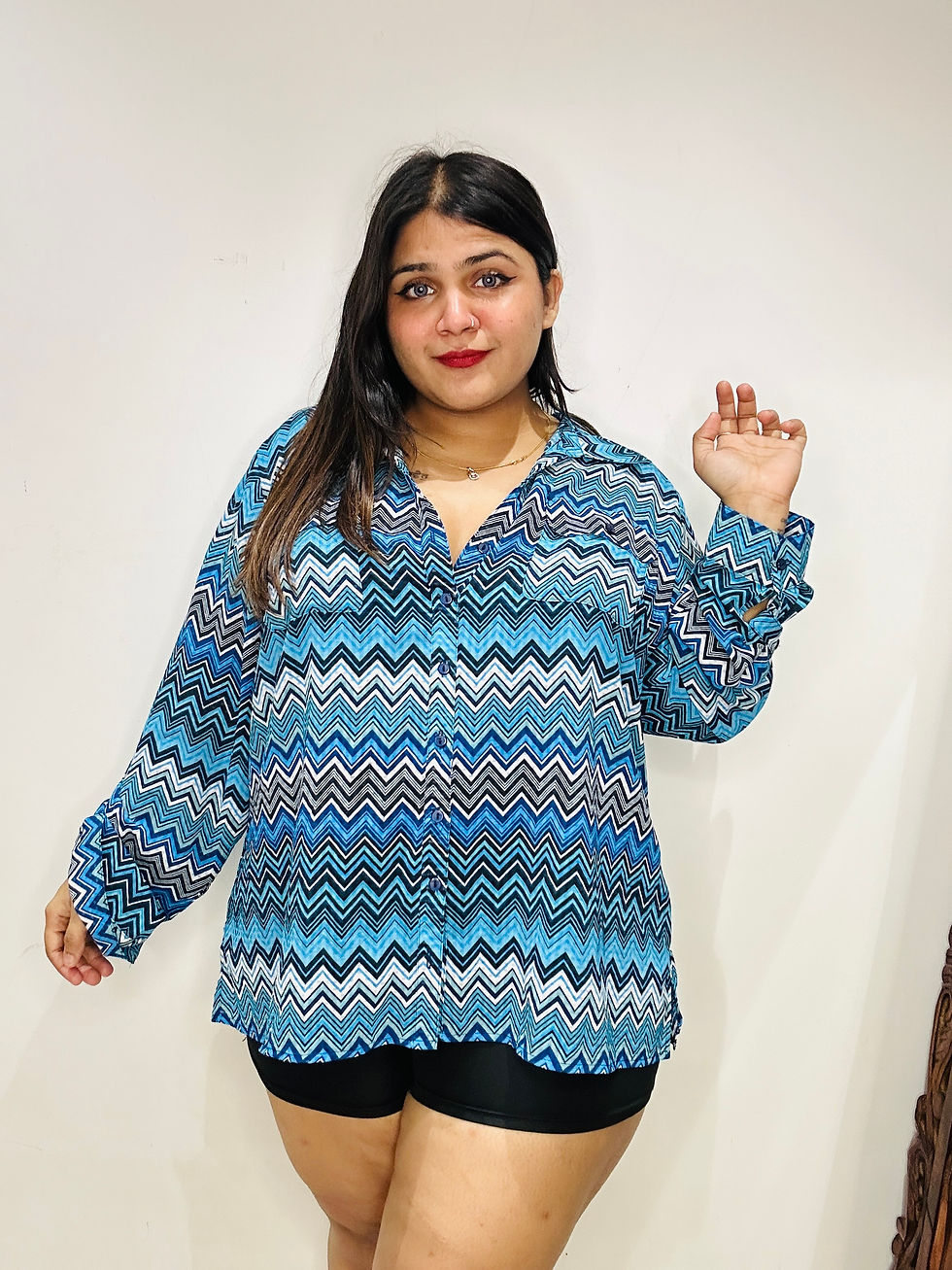 Blue Waves Notations  Shirt