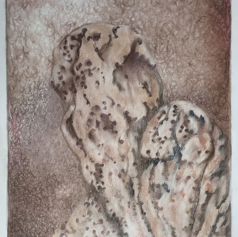Head 1 16.5 x 22.25 mixed on paper.jpg