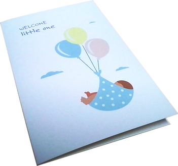 new baby born card printing