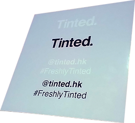 white ink cmyk color transparent sticker