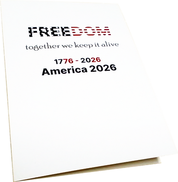 greeting card freedom america 2026