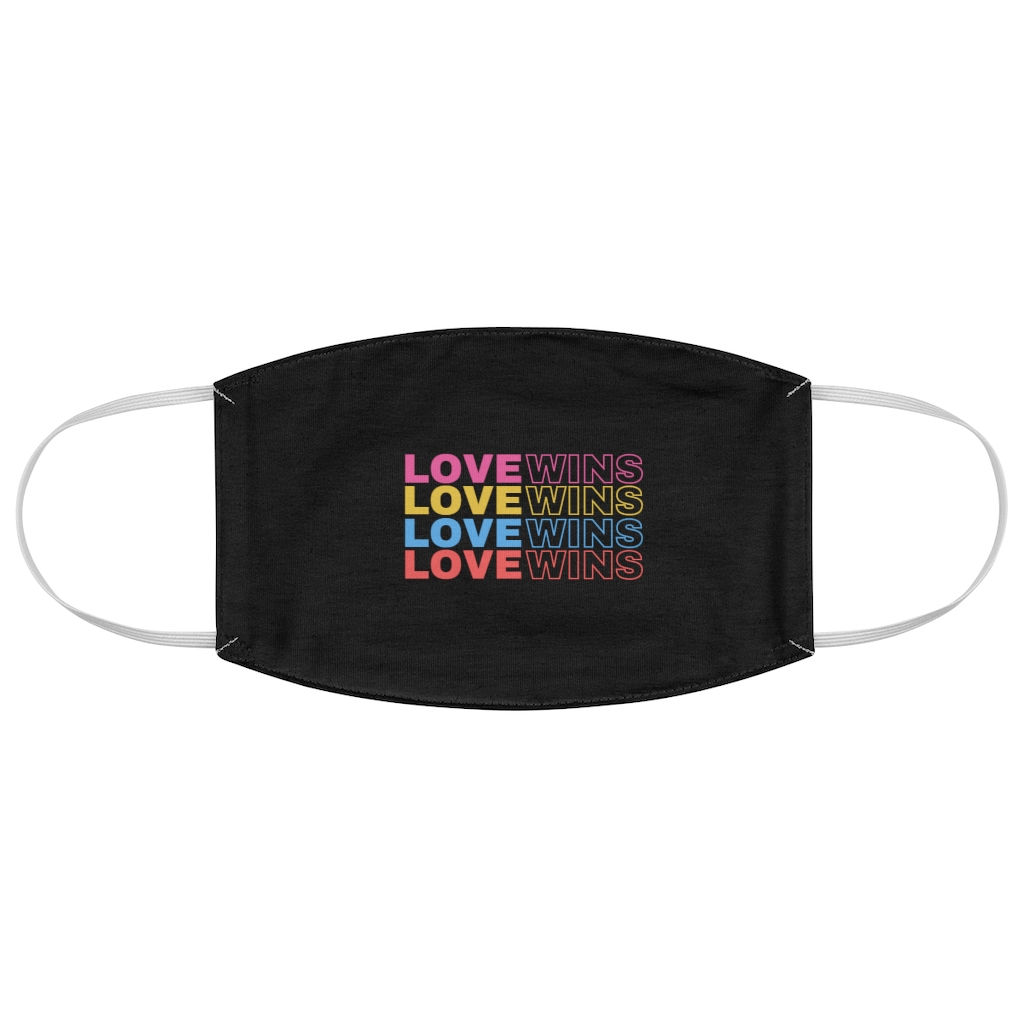 LOVE WINS Face Mask