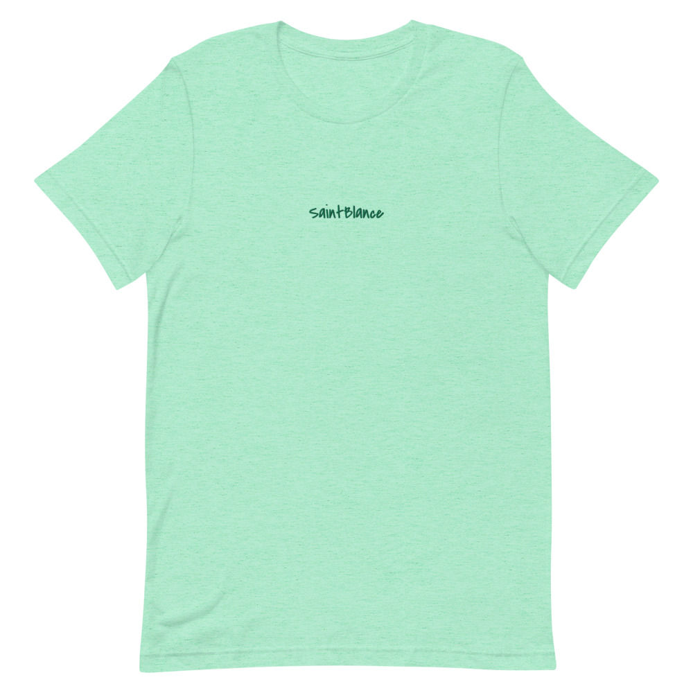 SaintBlance Embroidered T-shirt - Minty Green
