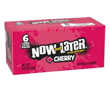 Now and Later Chews - Cherry 26g