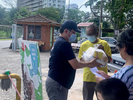 24.07.2021 登门分发粮食包
