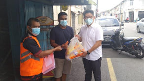 06.08.2021 视察发生火灾的店铺情况