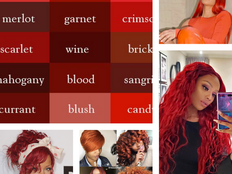 WHAT SHADE OF RED HAIR SUITS YOU?