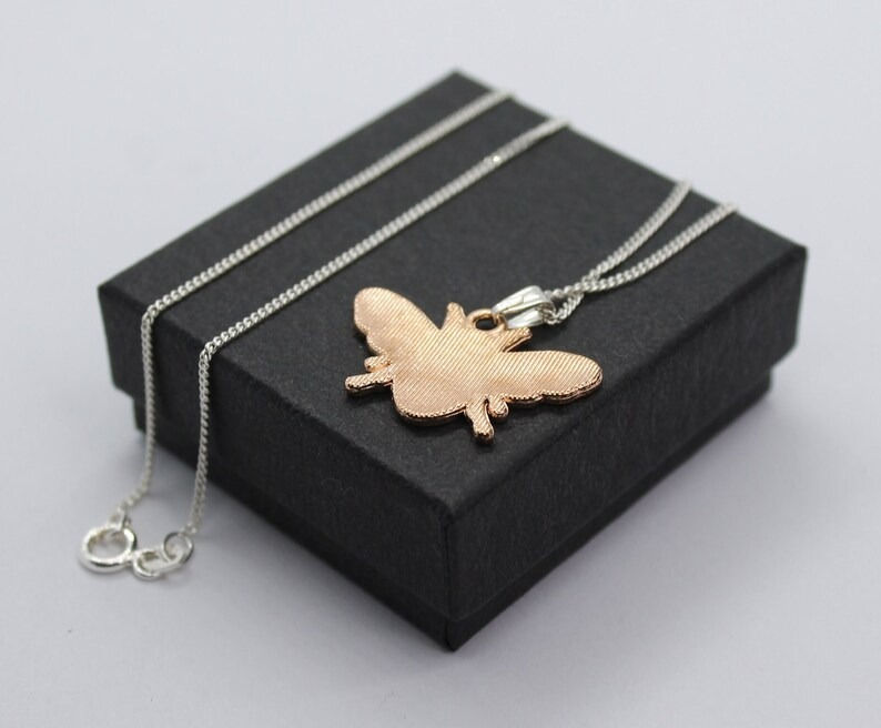 Thumbnail: Bee pendant necklace