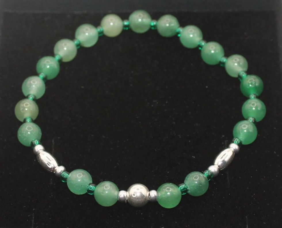 Thumbnail: Aventurine 6mm beaded bracelet