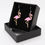 Thumbnail: Flamingo Bird in Hot Pink earrings