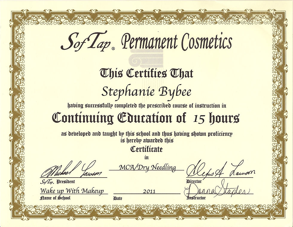 SofTap Certification MCADry Needling