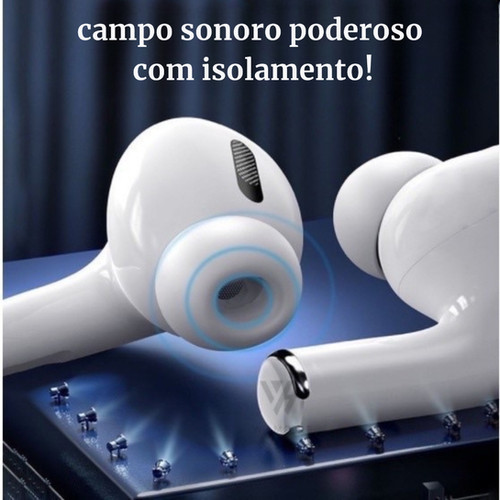Fone de Ouvido AirPods Pro 2ª Geração Sem Fio Estojo Magsafe A2931