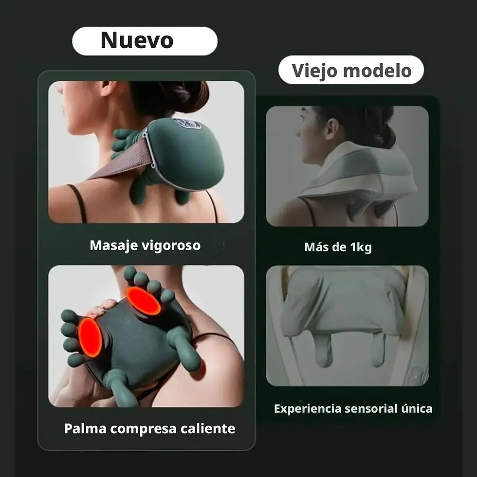Miniatura: Massageador De Pescoço Bionics Com Dedos, Massageador Com Mãos