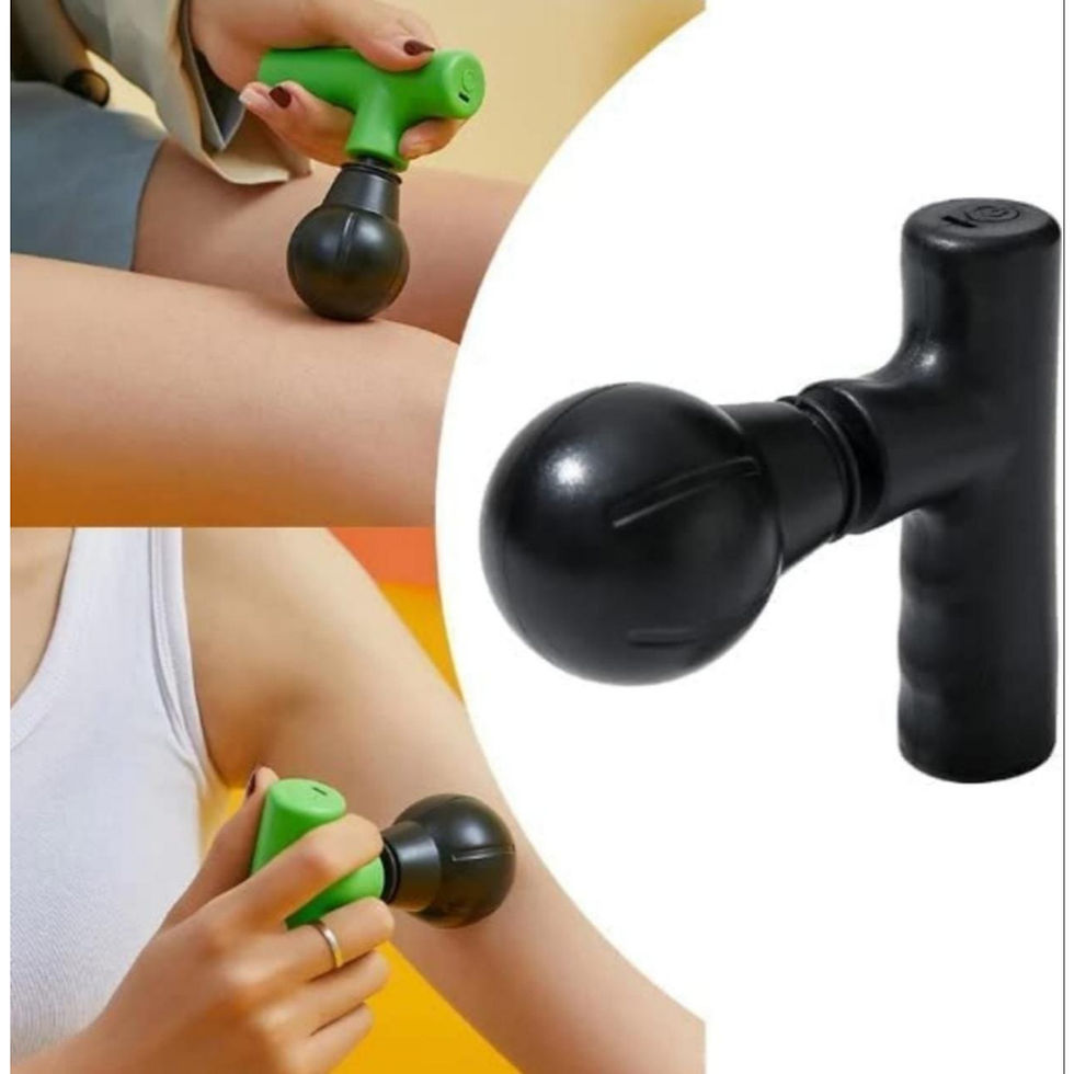 Mini Massageador Pistola Recarregável Fascial Gun