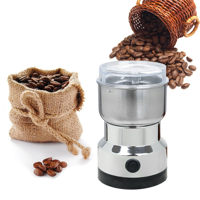 Moedor De Grãos Triturador Café Elétrico Gourmet Em Aço 110v