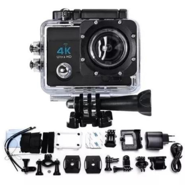 Câmera Go Cam Ultra Pro Full Hd 4k Sport Ação A Prova D'água