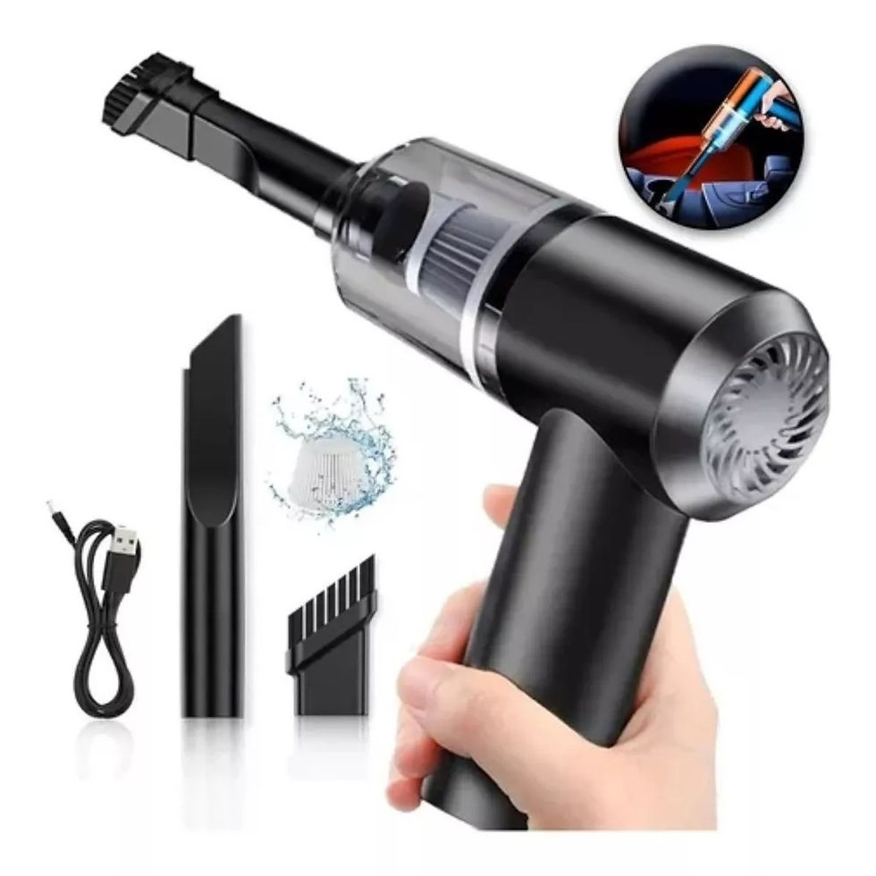 Mini Aspirador De Pó 3 em 1 a Vacuo Usb Portátil Recarregavel