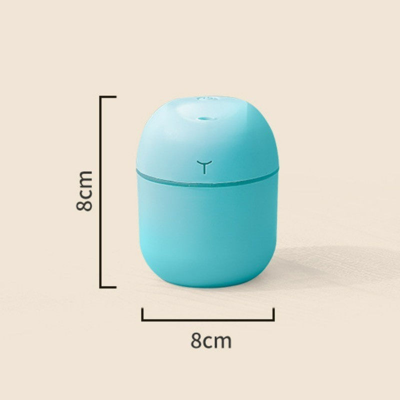 Mini Umidificador Difusor Aromatizador Egg Portátil USB LED