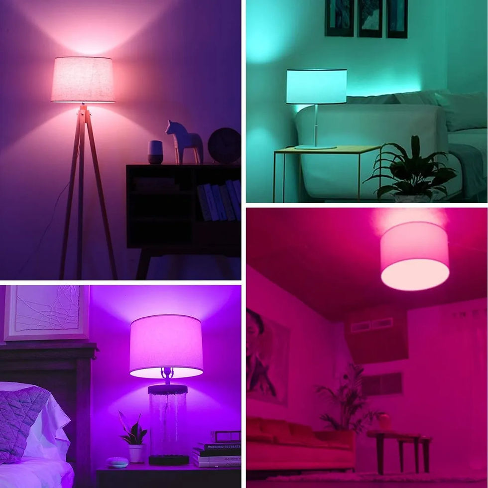 Miniatura: Lâmpada RGB com Controle Remoto led colorida 16 Cores 5w