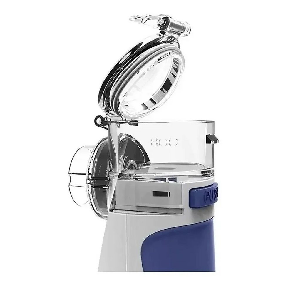 Miniatura: Nebulizador Inalador Ultrassônico Portátil A Pilha E Bivolt