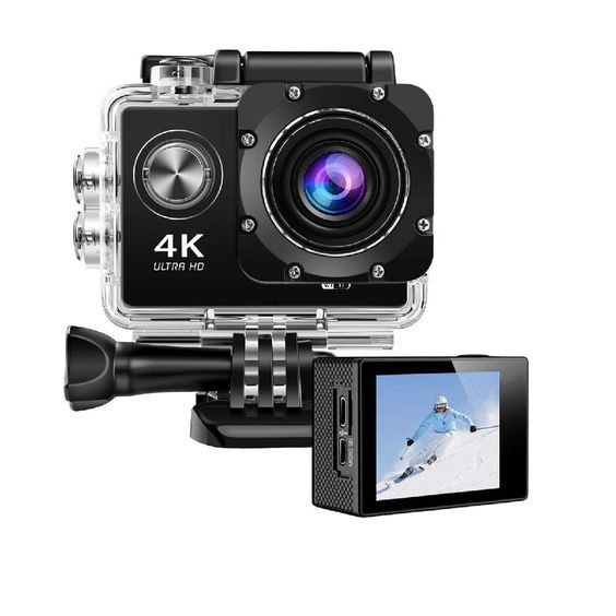 Miniatura: Ultra Câmera Action 4K Sports UltraHD Prova D'Água 4K WIFI Underwate
