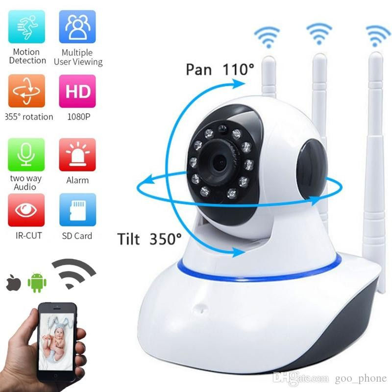 Câmera IP de Segurança 360 WiFi Hd Visao Noturna Audio Bidirecional Yoose