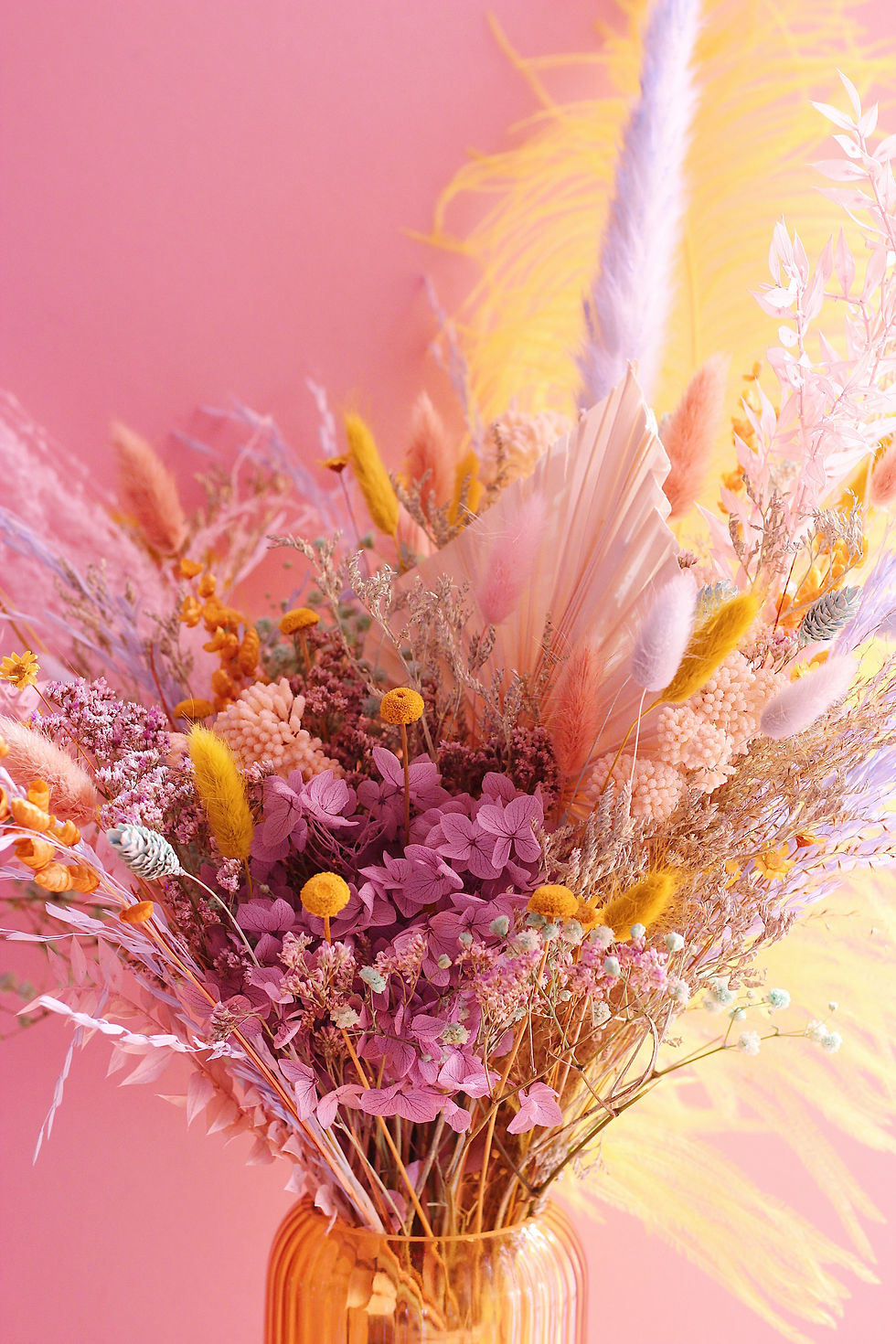 Miniature : Grand bouquet Miel mauve