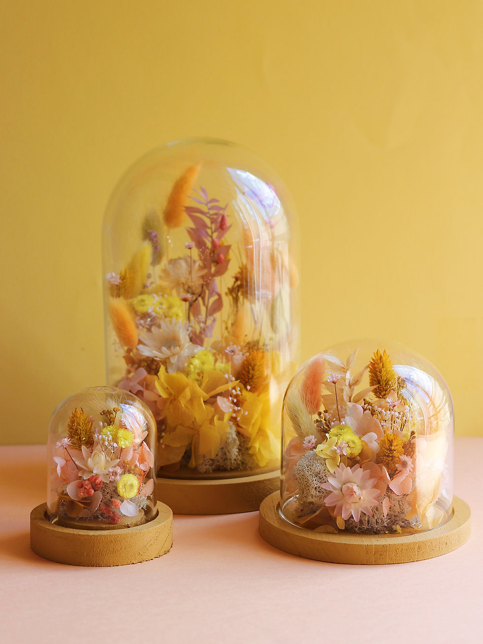Miniature : Petite cloche Miel jaune