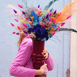 Créer un bouquet fleurs séchées personnalisé sur rendez-vous_CélestineMorel_345 rue des Pyrénées_75020 Paris