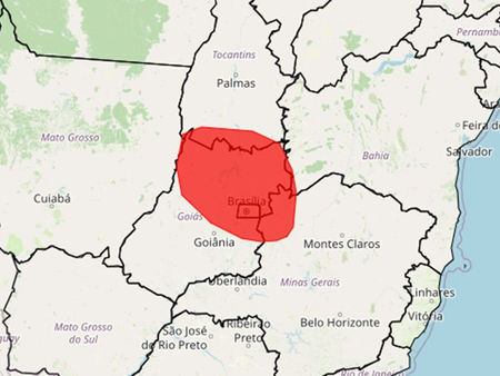 Inmet emite alertas vermelho e laranja para baixa umidade do ar