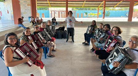 Projeto “Sanfoneiras de Sergipe” inicia aulas e fortalece protagonismo feminino na cultura