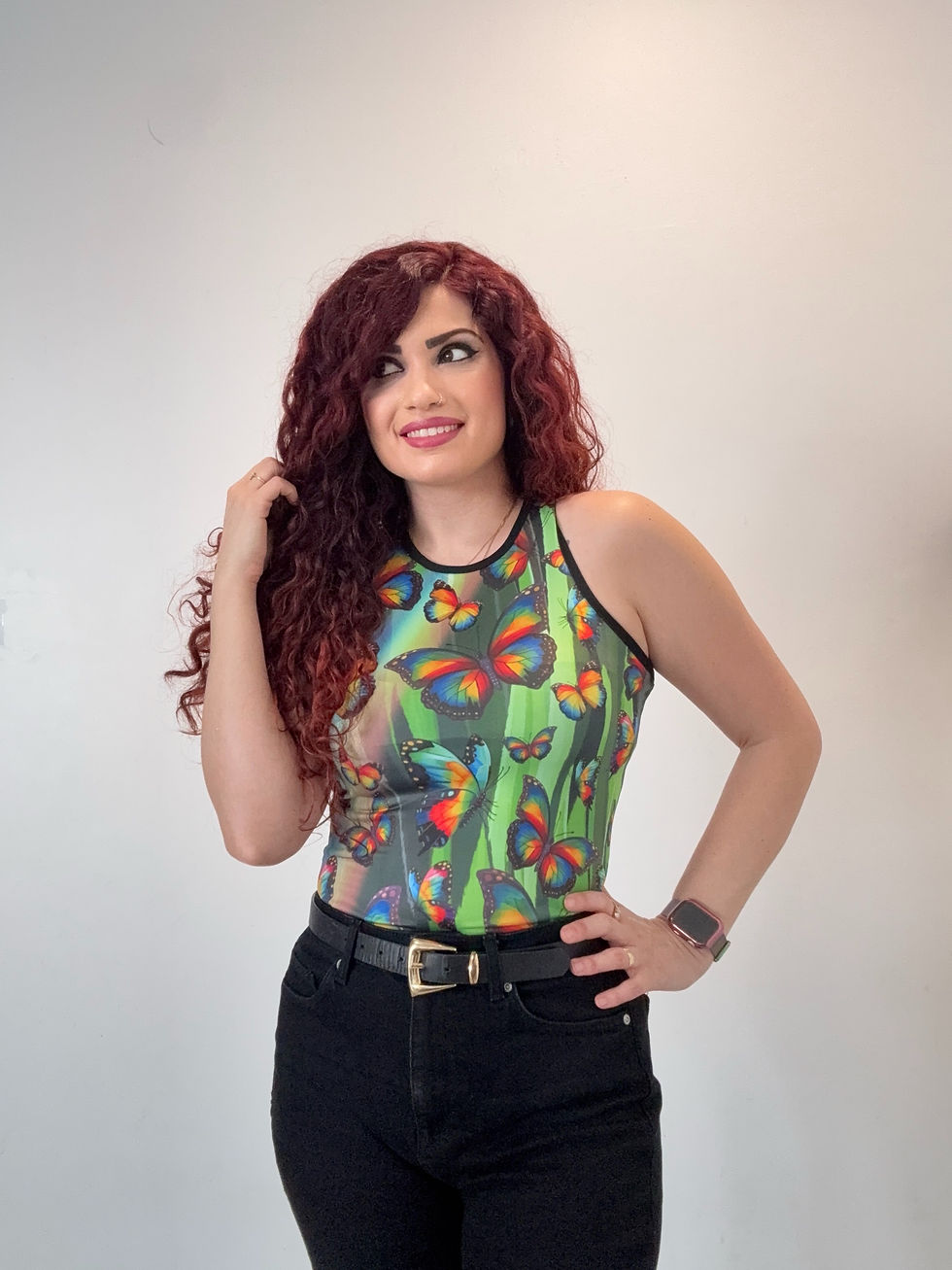 Thumbnail: Tank top with the Spring Dance painting design