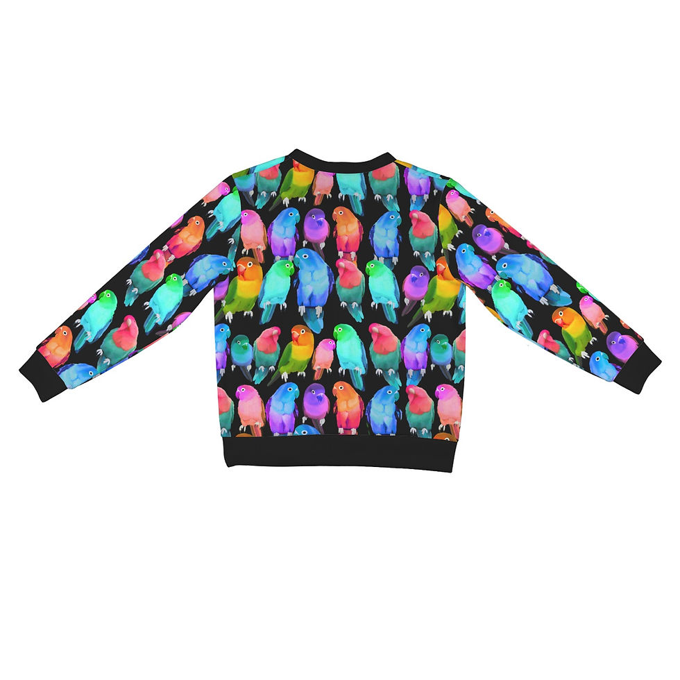 Thumbnail: Cardigan design - The Love Parrot Family