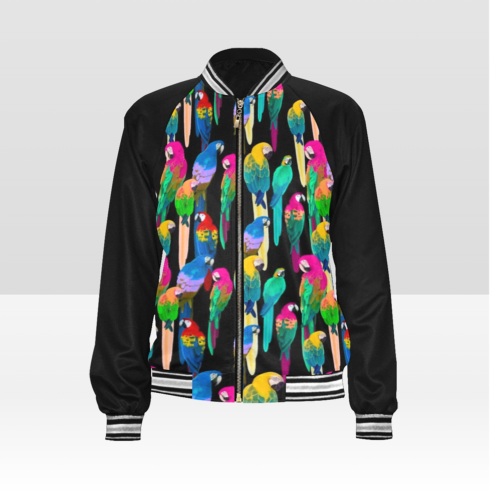 Thumbnail: Jacket designed by the painting of the Enlightened Parrot