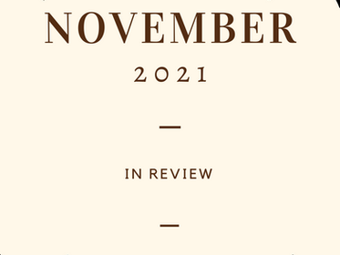 November 2021 in Review
