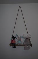 Balançoire peluches