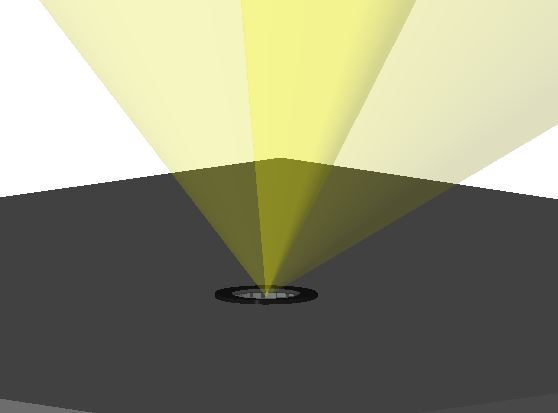 Floor Based Uplighter