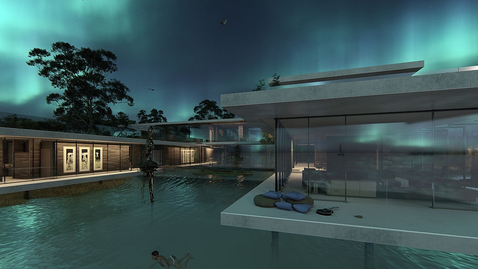 Thumbnail: Modern beach house Revit and free Lumion file