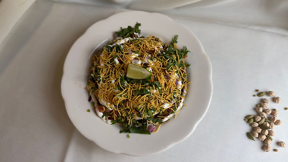 Chaat Samosas