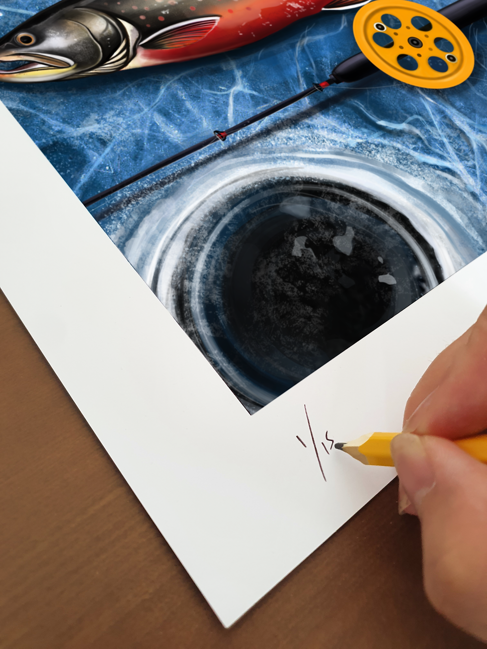 Thumbnail: Winter Arctic Char - Limited Print (1/15)